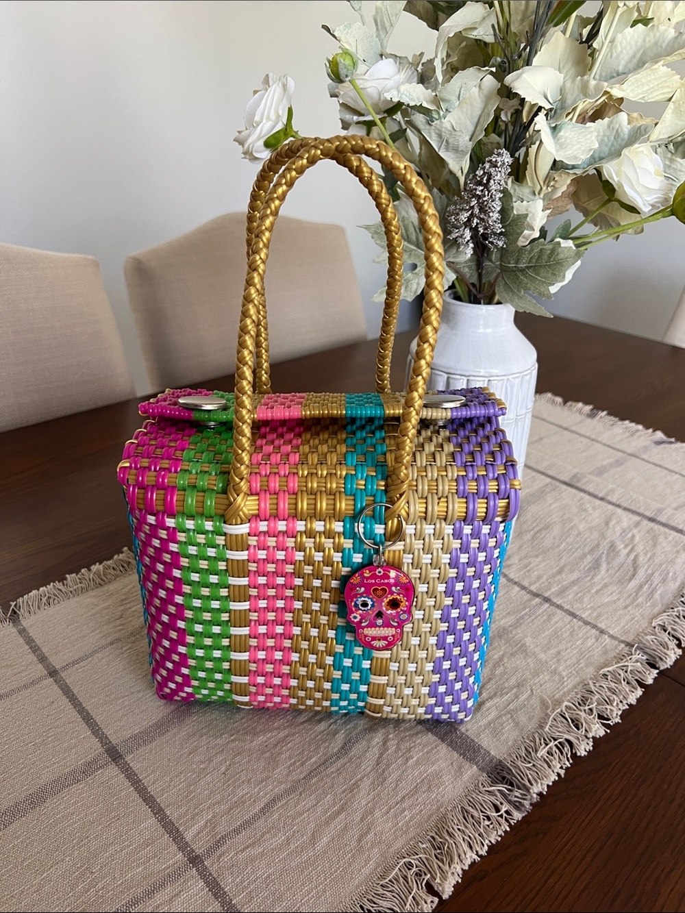 Mexican Handwoven Handbag - Multicolor